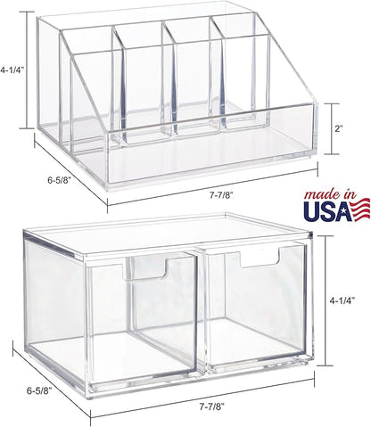 Stori chloe space-saving clear makeup