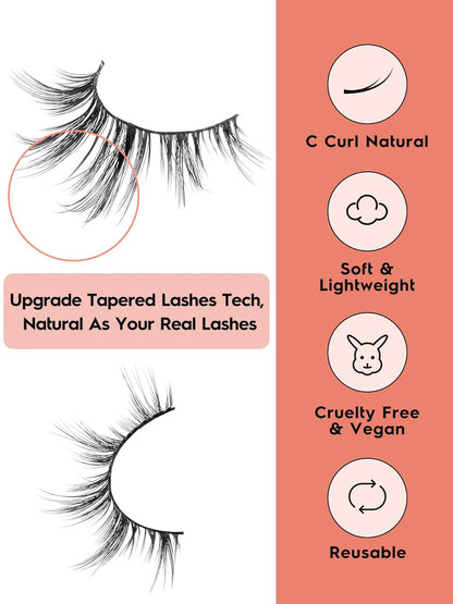 Manga Lashes Wispy 14mm False Eyelashes Natural Look Cat Eye Lashes Strips 0.1mm Thin Band Anime Eyelash 3D Volume Manhua Lash Pack C Curl Eyelashes 7 Pair Siligli