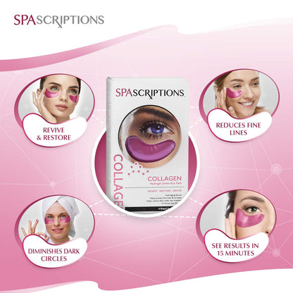 Collagen Hydrogel Under-Eye Pads - 4 Pack