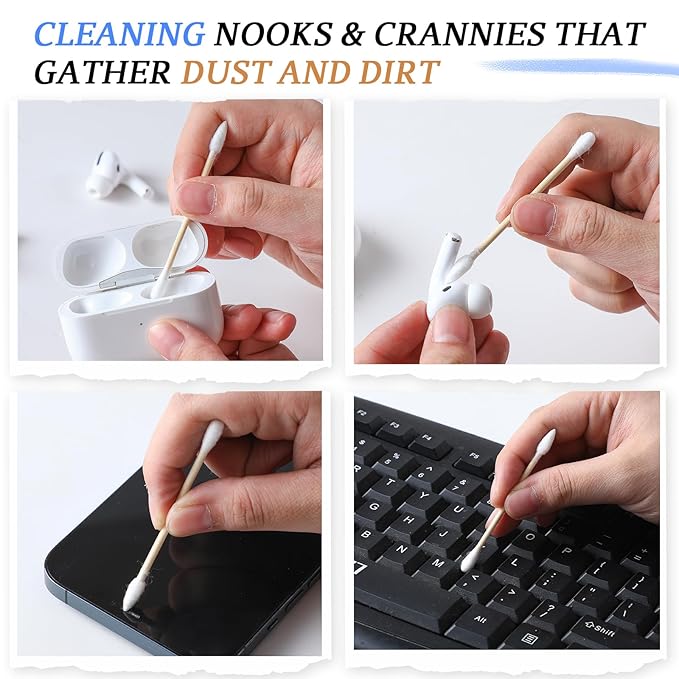 700 count cotton swabs with