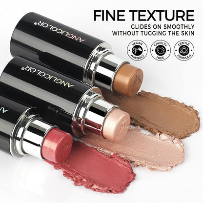 Contour Stick, Long Lasting, Cream Contour, Smooth, Blendable, Contour Stick Makeup, Floral Fragrance, Hydrating, Define 3D Contouring, Better for Fair Skin