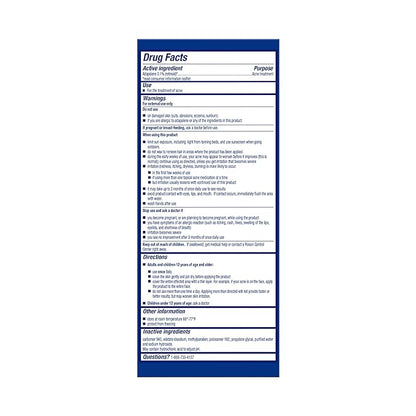 Differin acne treatment gel, 60