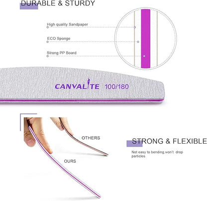 Canvalite 10 PCS Nail File
