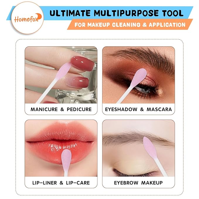 Xl pink thick cotton swabs