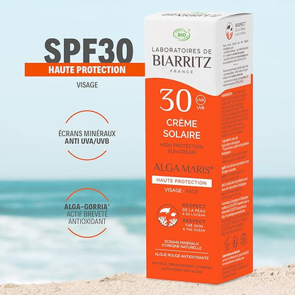 Organic Alga Maris Face Sunscreen