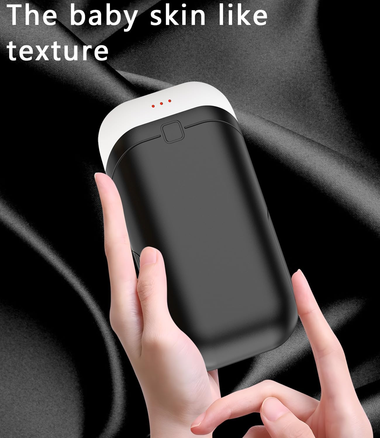 Hand Warmers Rechargeable [Double-Sided Heating] [Equipped with Heat-conducting Silicone][Shockproof] Suitable Skiing for Golf Hunting Hiking Outdoor Camping