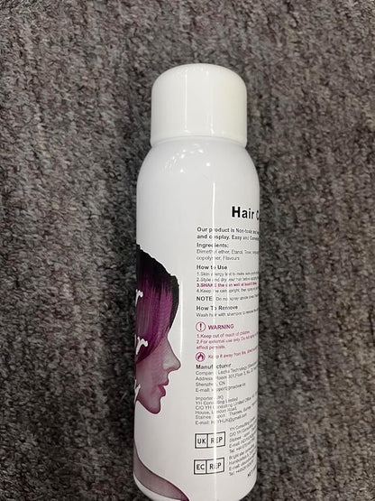 ONE-TIME USE Hair Color Spray