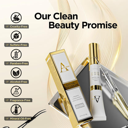 Retinol Eye Cream for Dark Circles and Puffiness – Hydrating Eye Serum for Wrinkles and Fine Lines, Anti-Aging Under Eye Cream for Women, 0.71 fl oz