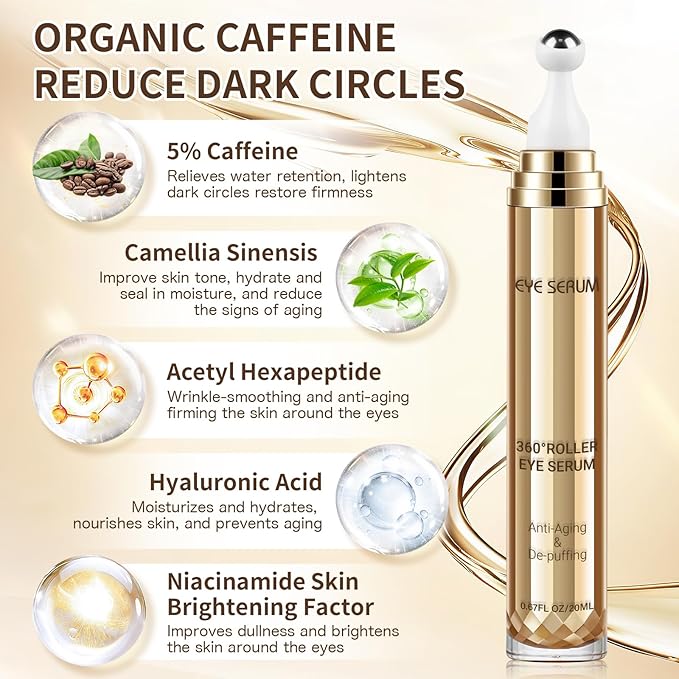 Caffeine eye serum, 0.67 fl.