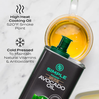 SIMPLE FOODS Avocado Oil 25.4 Fl oz