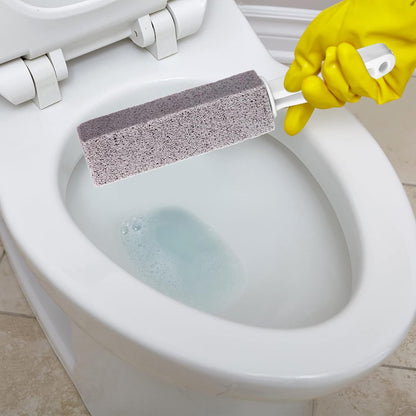 20 Pack Pumice Toilet Bowl Cleaner Pumice Stone with Long Handle Toilet Stone Cleaning Block for Bath Grout Pool Kitchen Tubs Showers