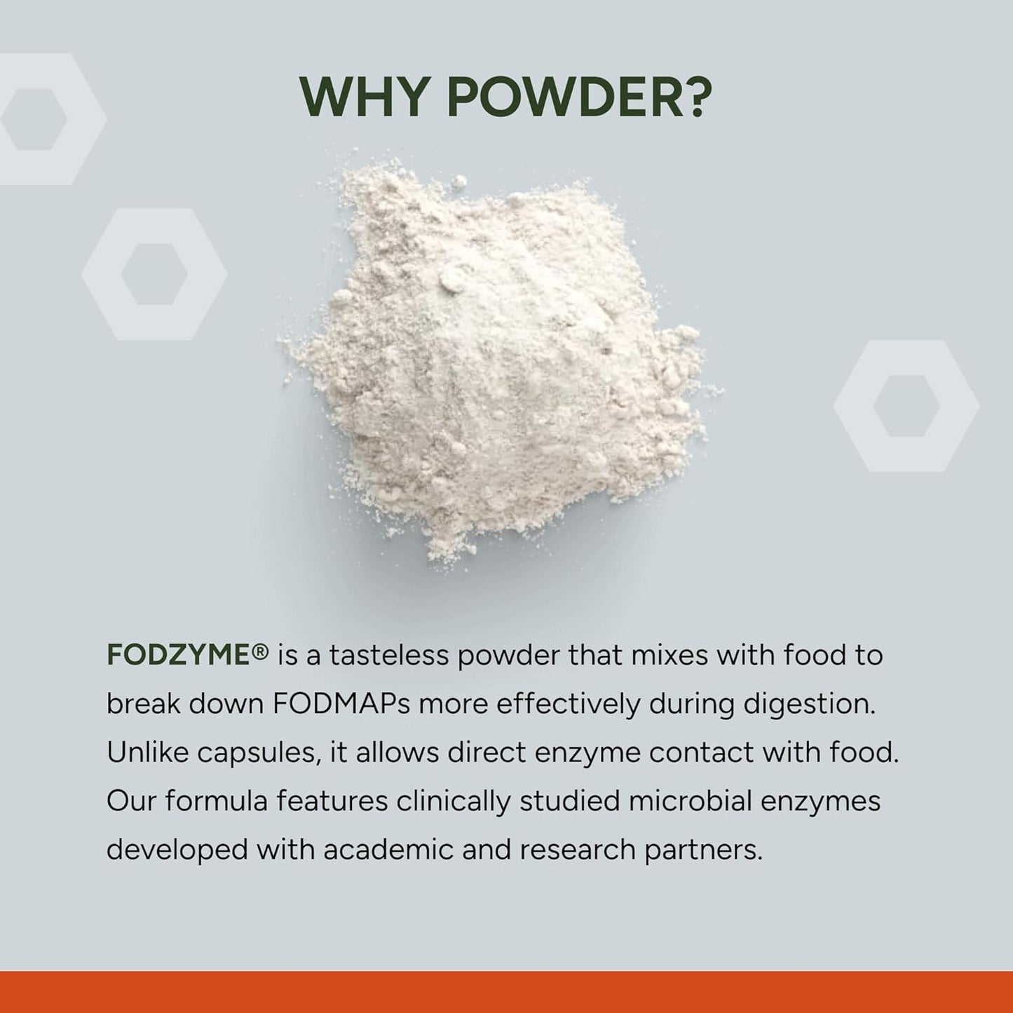 FODZYME® On-The-Go Digestive Enzymes for Gut Health, Relief for Bloating, Gas, Constipation, Diarrhea, Abdominal Pain, Low FODMAP, 30 Dose