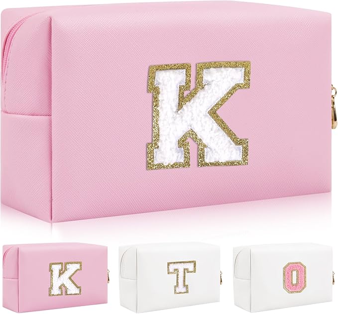 Personalized initial letter patch makeup