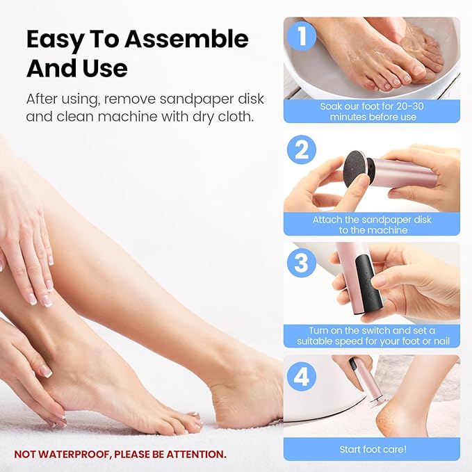 Electric callus remover for feet,