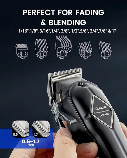 GLAKER Hair Clippers for Men