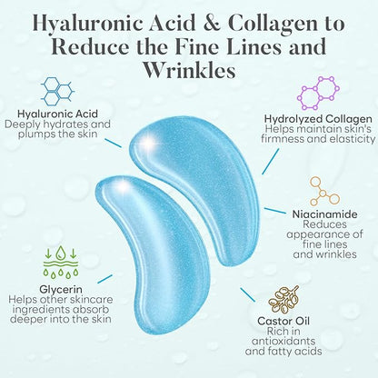 Hyaluronic acid eye patches (30
