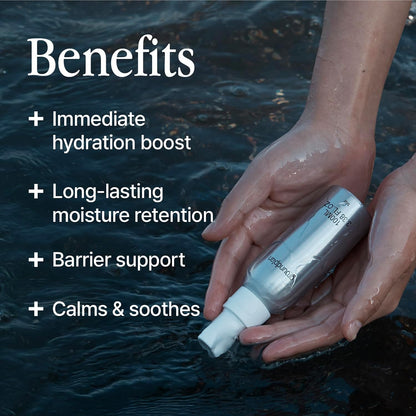 Silver Frost Mist - Facial Barrier Toner Spray with 80% Witch Hazel Water, Cica for Skin Barrier Repair, Recovery Mist for Sensitive Skin, Dewy Hydration, Korean Skin Care (3.38 fl oz)