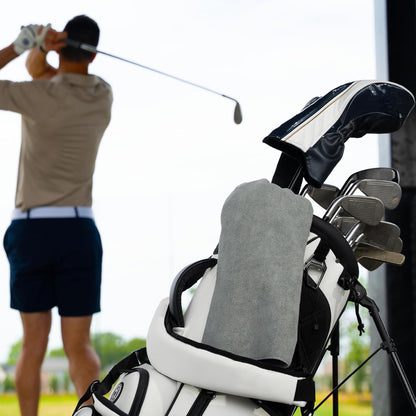 S&T INC. Microfiber Gym Towels, Yoga Towel for Home and Gym Bag, 16 Inch x 27 Inch, 3 Pack