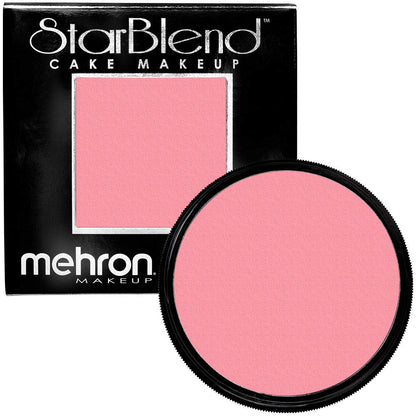 Mehron Makeup StarBlend Cake Makeup | Wet/Dry Pressed Powder | Powder Foundation | Pink Face Paint & Body Paint 2 oz (56g)