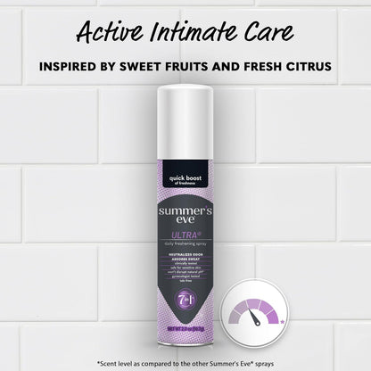 Summer's Eve Cleansing Wash | 15 Ounce | (Pack of 3) and Summer's Eve Freshening Spray | Ultra | 2 oz Size | Pack of 3 | pH Balanced, Dermatologist & Gynecologist Tested