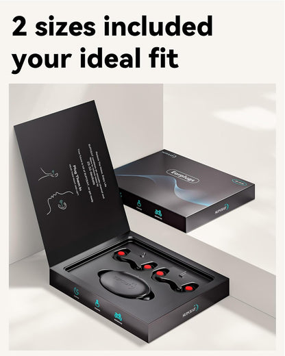 SUPCEAT Ear Plugs for Sleeping - Noise Reduction Soft Silicone Earplugs, 2 Pairs Reusable Hearing Protection Earplugs for Noise Sensitivity, Sleep,Snore,Travel,Sound Reduction Noise Cancelling - Black