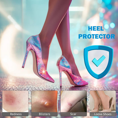 6 Pairs Heel Cushion Pads for Shoes Too Big, Shoe Grips Liners Heel Protectors for Loose Shoes, Heel Pain, Blisters and Rubbing, Anti Slip Shoe Filler Make Shoes Fit Tighter(Beige)