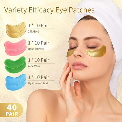 Under eye patches, 40 pairs