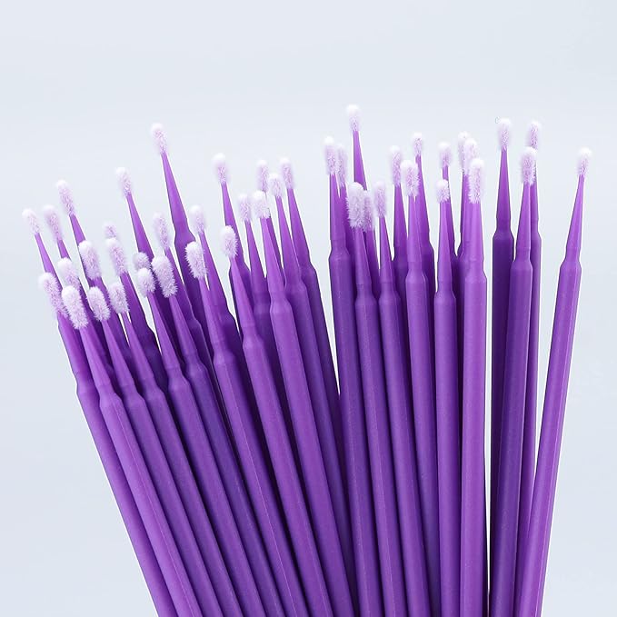 G2plus 500pcs cotton swabs, purple