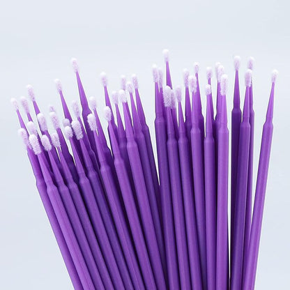 G2plus 500pcs cotton swabs, purple
