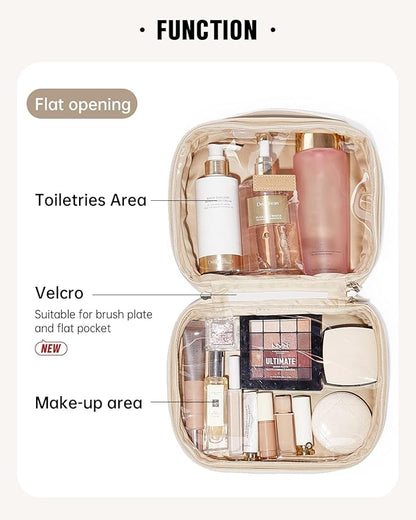 Eachy travel makeup bag,large capacity