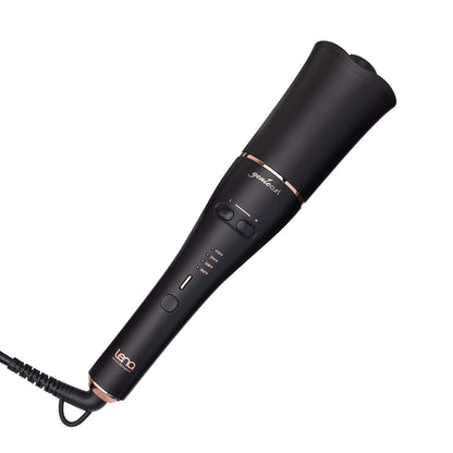 LENA Auto Hair Curling Wand, Professional Hair Curler Iron Styler, Automatic Rotating Styling Tool with Ceramic Ionic Barrel and Smart Anti-Stuck Sensor for Long and Medium-Length Hair