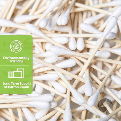 Bamboo cotton swabs 1000 count