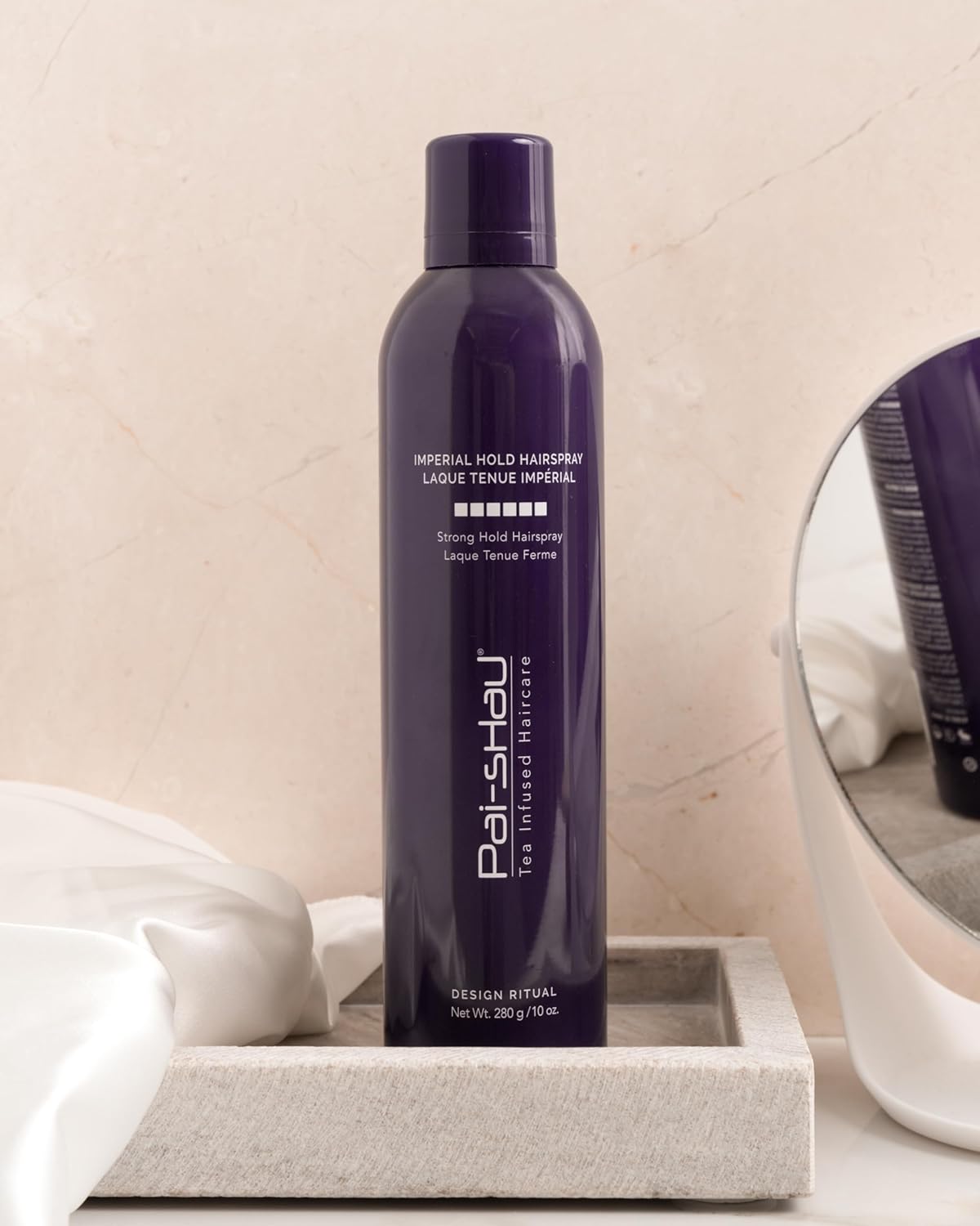 Pai-Shau Imperial Hold Hairspray - Strong Hold Hairspray For Women - Fast-Drying Extra Strong Hold 24-Hour Hairspray Providing Shine And Environmental Protection - 10 fl oz.