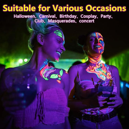 6pcs glow in the dark