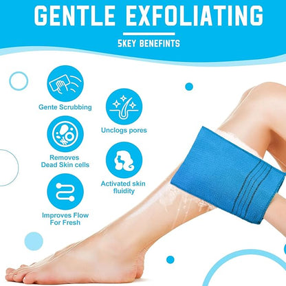 Hosuly long exfoliating back washcloth