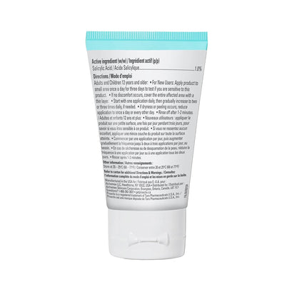 Proactiv+ Smoothing BHA Cleanser, 6 oz, Unscented Acne Treatment for All Skin Types, 1% Salicylic Acid Cleanser with Soothing Aloe