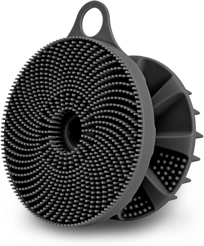 Innerneed 2-in-1 silicone body scrubber