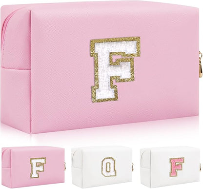 Personalized initial letter patch makeup