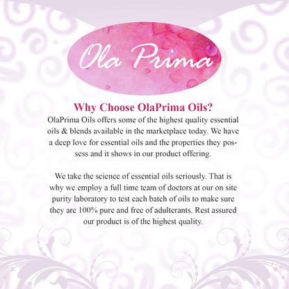 Ola Prima Eucalyptus Essential Oil Therapeutic Grade for Aromatherapy, Diffuser, Hydrates Skin, Soothes Dry, Dropper – 4 fl oz