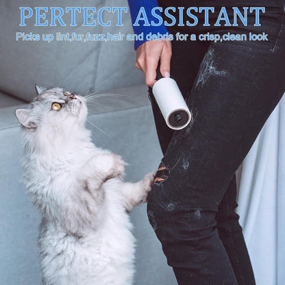 Hushee 48 Pcs Mini Lint Rollers for Pet Hair Lint Roller Travel Size Clothes Roller Lint Removers Sticky Lint Removing Tool for Clothes, Gift Bags, Pet Hair Removal