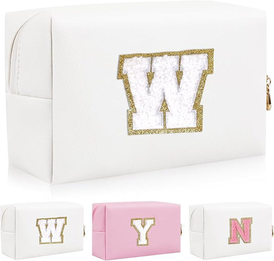 Personalized initial letter patch makeup