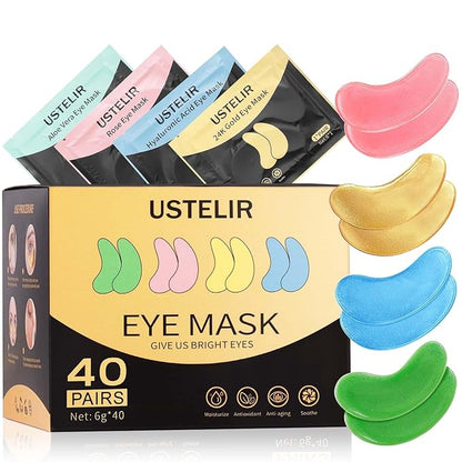 Under eye patches, 40 pairs