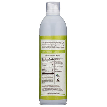 La Tourangelle, Avocado Oil Spray, All-Natural Handcrafted from Premium Avocados, Great for Cooking, Butter Substitute, and Skin and Hair Care, Spray Cooking and Grilling Oil, 13 fl oz
