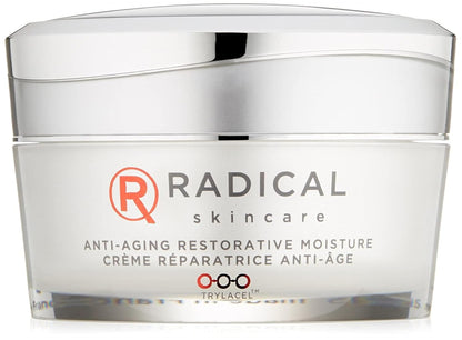 Radical Skincare Anti Aging Restorative Moisturizer - w/Jojoba, Vitamin E, & Aloe | Hydrating | Antioxidant Rich, Non-Drying, Gentle | For All Skin Types | Paraben & Cruelty Free (1.7 Oz)