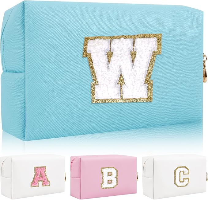 Personalized initial letter patch makeup
