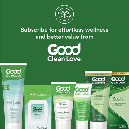 Good Clean Love Balance Feminine Wash, pH-Balanced Vaginal Moisturizer Cleanser for Women with Natural Ingredients, Gentle Cleansing Feminine Care Product, Reduces Vaginal Dryness & Odor, 8 Oz