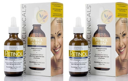 Advanced clinicals retinol facial serum