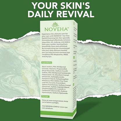 Noveha tea tree eyelid gel