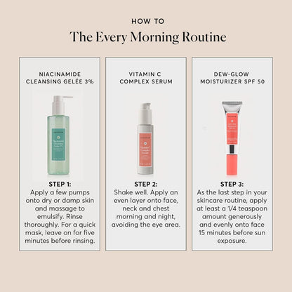 Naturium Vitamin C Complex Face Serum, Anti-Aging Facial Treatment with Hyaluronic Acid & Vitamin E, 1 oz