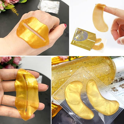 24k gold gel crystal collagen